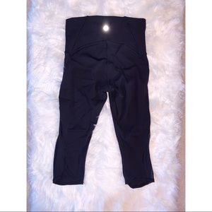Lululemon Wunder Under Mesh Crop 25”
